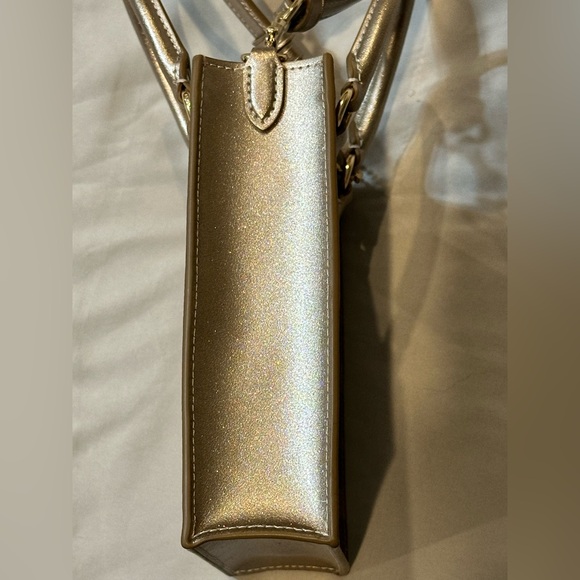 Coach Boxed Mini Tote Bag- Brown Signature Canvas with Gold Accents. NWOT. - Picture 4 of 15